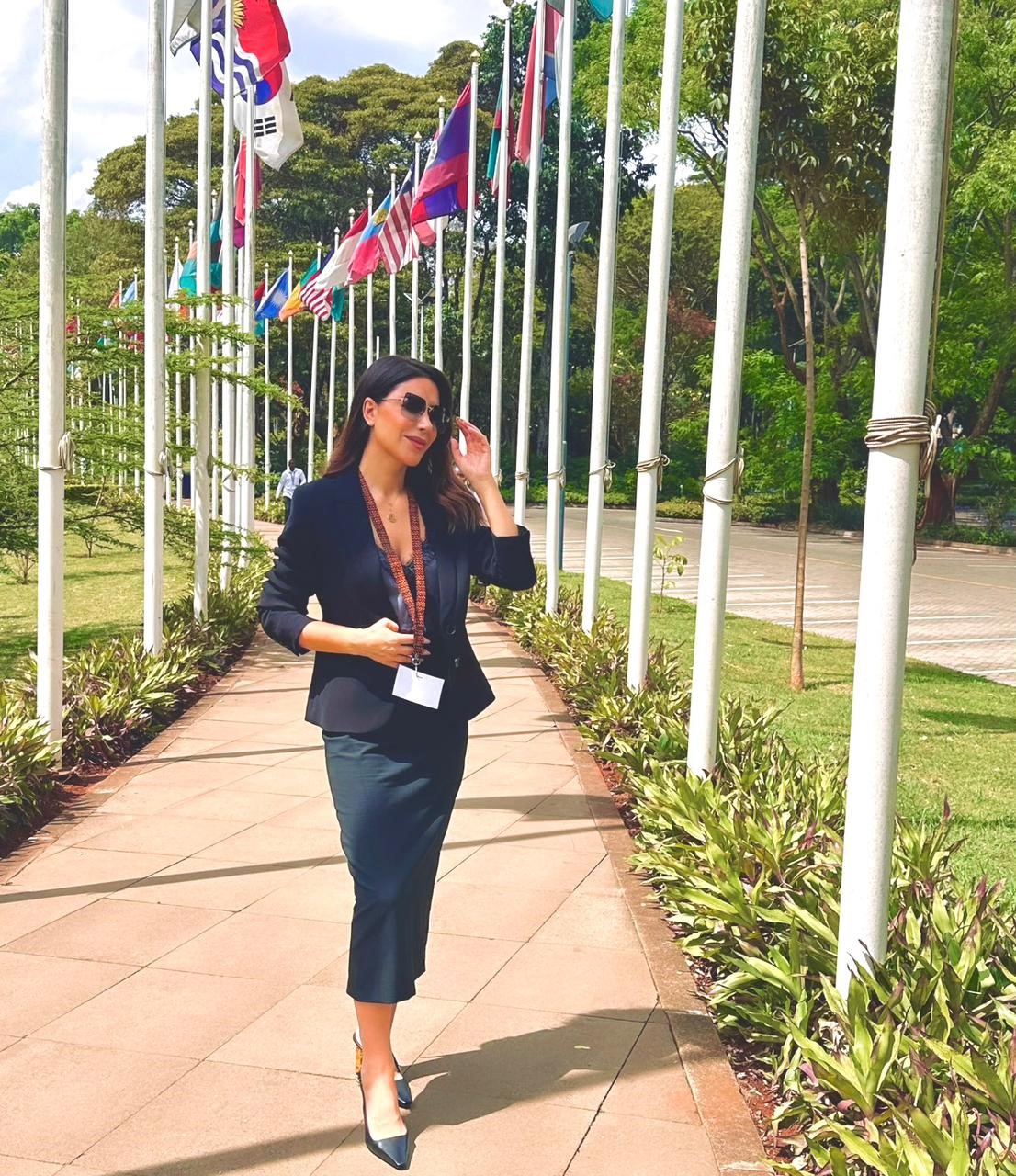 The Grace at the UNEA, Youth Environment Assembly, November 30, 2025. Nairobi, Kenya